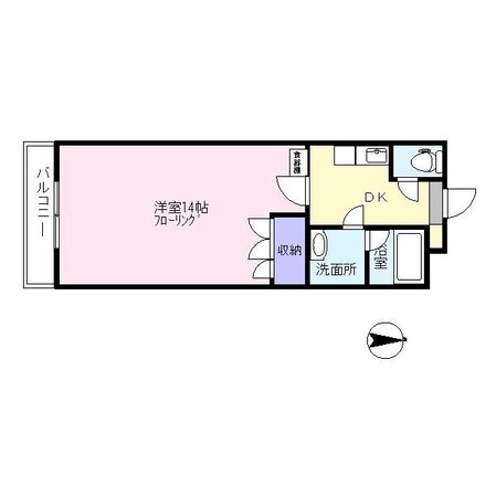 南富山駅 バス21分  黒瀬下車：停歩4分 2階の物件間取画像